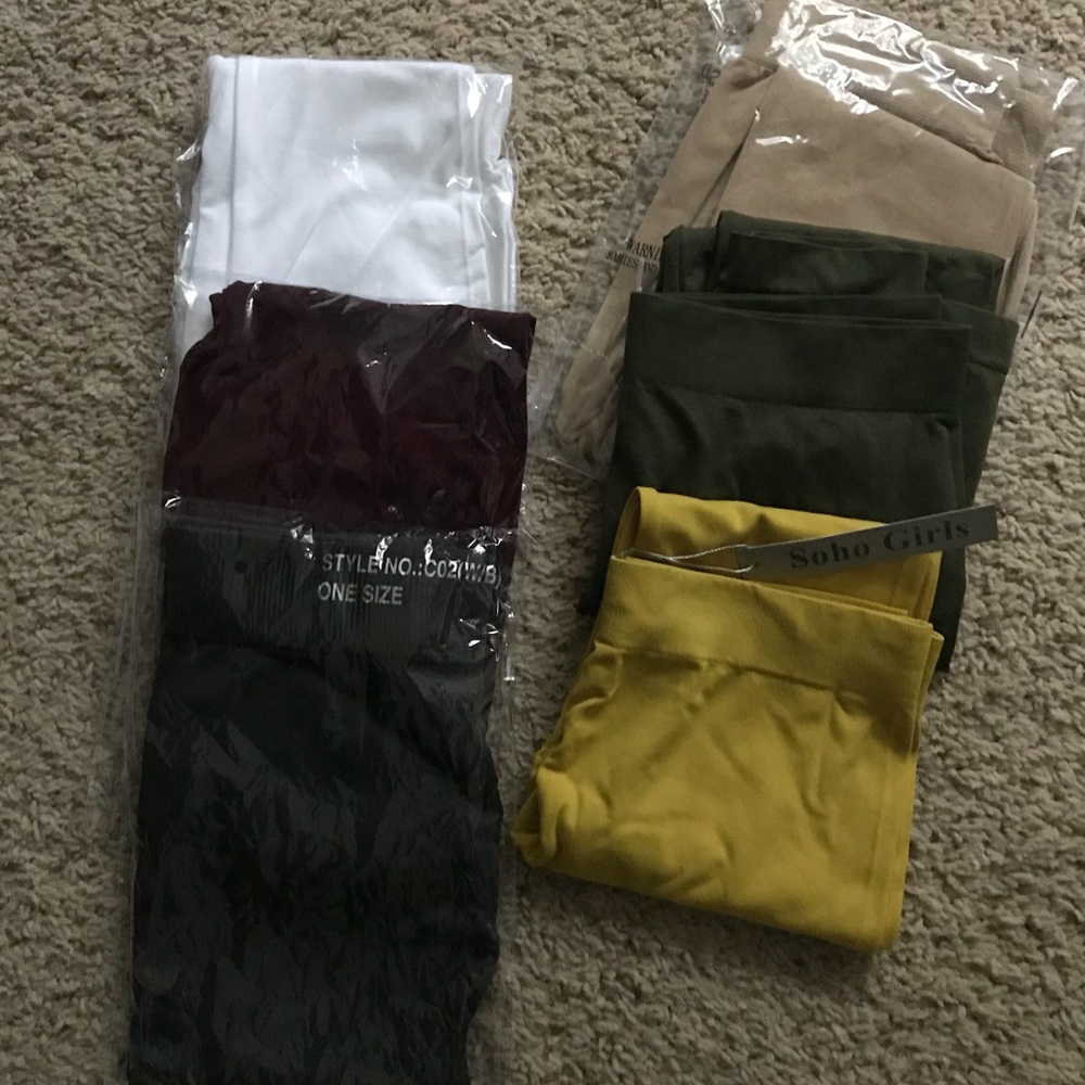 Capri leggings.